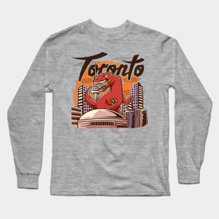 Terrorizing Toronto Basketball Long Sleeve T-Shirt